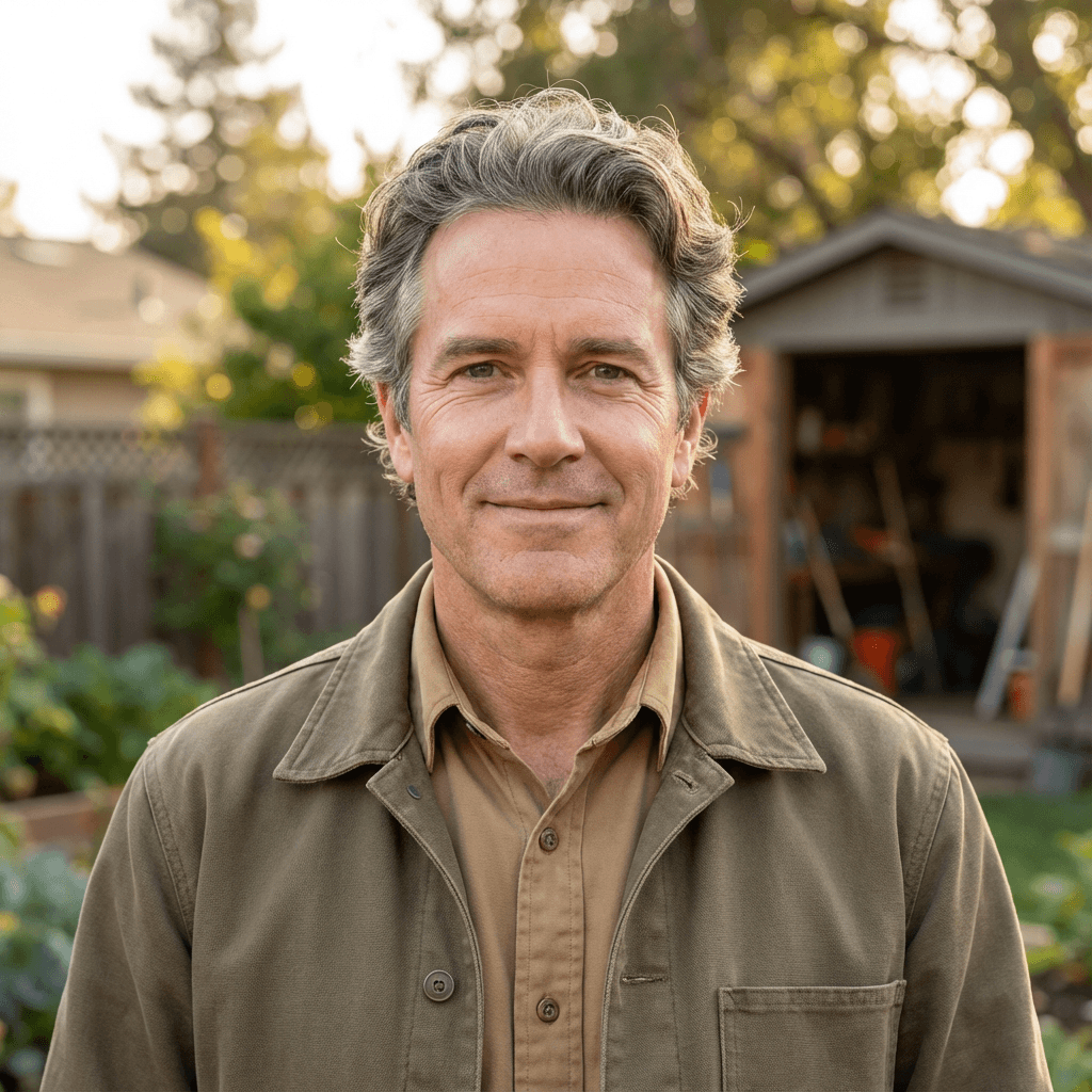 Male rental property owner